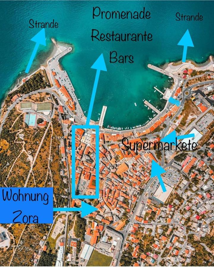 App Zora, Centar Senj Apartment Сен Екстериор снимка